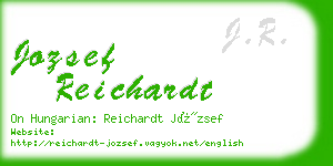 jozsef reichardt business card